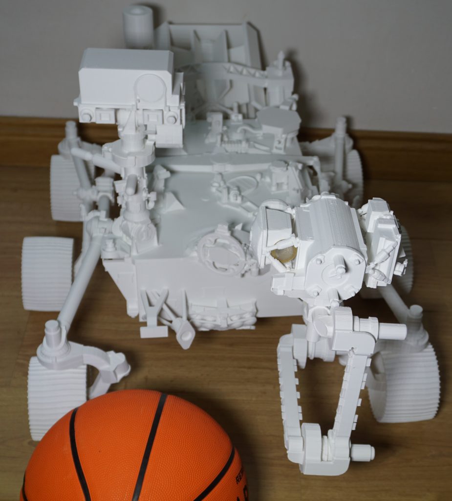 PLA printed Rover (overview)